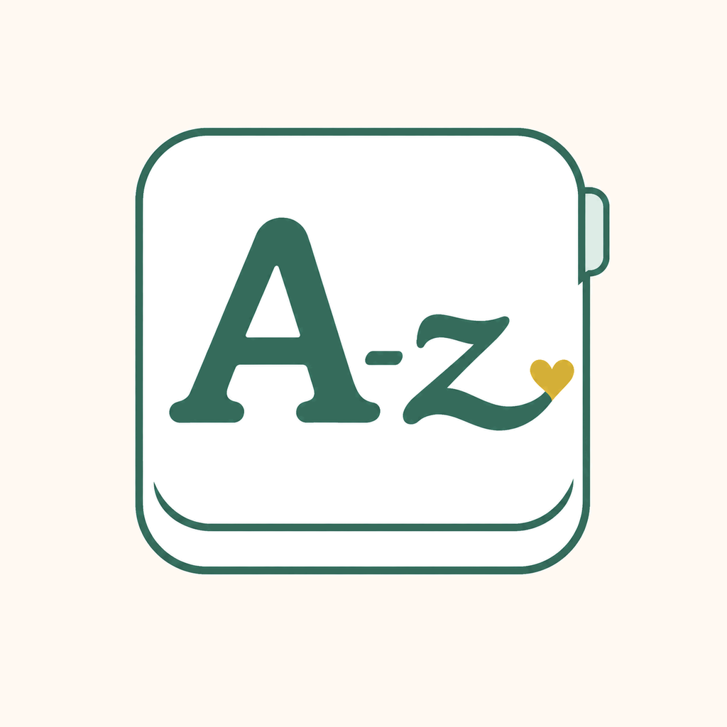 Baby Name A-Z app logo
